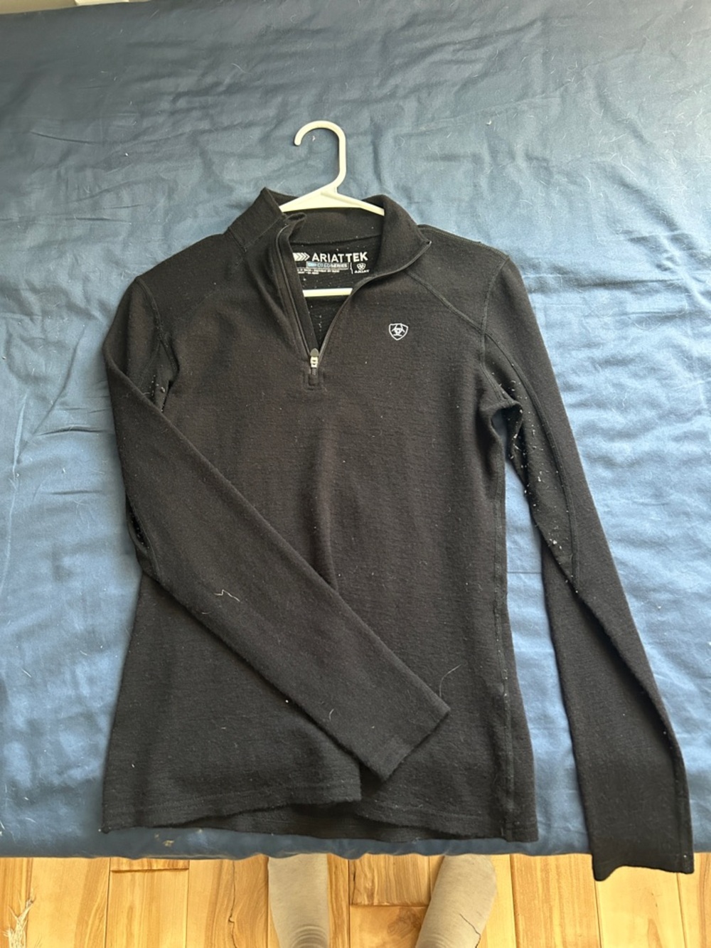 Ariat Black AriatTek Women's Half-Zip Performance Top